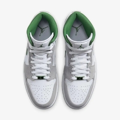 Nike Air Jordan 1 Mid SE "Grey/Pine Green" - Hermez