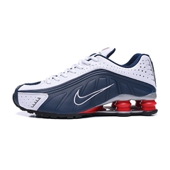 Nike Shox R4 Navy Blue/White/Red - comprar online