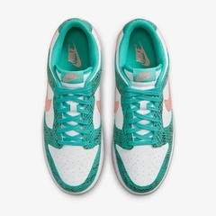 Nike Dunk Low "Washed Teal Snakeskin" - Hermez