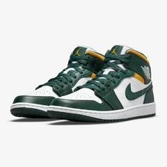 Nike Air Jordan 1 Mid "Sonics Green Yellow" na internet