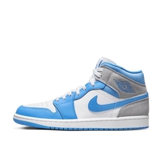 Nike Air Jordan 1 Mid "University Blue/Grey" - comprar online