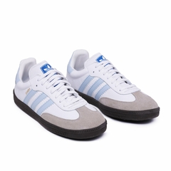 Tênis Adidas Unissex Samba OG Branco Azul BB - comprar online