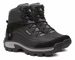 Bota Shelga Patagônia Cano Médio Biqueira PVC Preto - comprar online