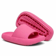 Chinelo Nuvem Slide Conforto Anatômico Leve Verão Unissex Rosa - comprar online