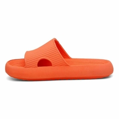 Chinelo Nuvem Slide Conforto Anatômico Leve Verão Unissex Laranja - comprar online