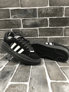 Tênis Adidas Campus X Bad Bunny Preto com Listra Branco - comprar online