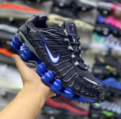 Tênis Nike Shox Tl 12 Molas Neymar Jnr - Preto e Azul