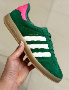 Tênis Gazelle Indoor Verde Bandeira