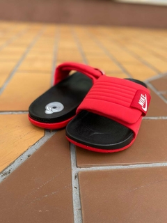 Chinelo Nike Velcro Offcourt Unissex Vermelho na internet