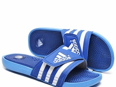 Chinelo Adissage Adidas Slide Essentials Azul Bic