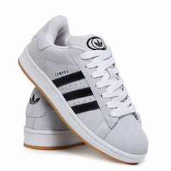 Tênis Adidas Campus 00S Unissex Bege Preto - RA Outlet Virtual