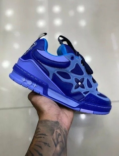 Tênis Sneaker LV Skate Azul Royal na internet