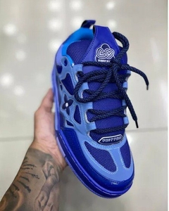 Tênis Sneaker LV Skate Azul Royal - RA Outlet Virtual