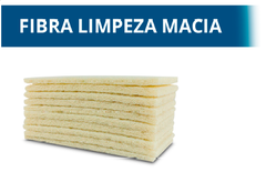 FIBRA BRANCA LIMPEZA MACIA