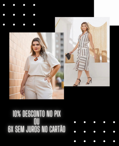 Moda plus size presidente hot sale prudente