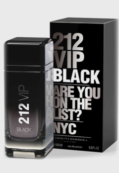 212 vip Black Carolina Herreira Eua de Parfum.