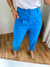 Calça Cenoura Alfaiataria Azul - comprar online