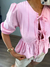 Blusa bata Marina - Rosa BB - comprar online