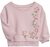 Blusa moletom GAP rosa com flores