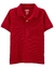 Camiseta polo infantil de algodão piqué uniforme