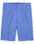 Shorts de malha atlética infantil azul