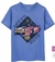 Camiseta infantil manga curta carro azul Carter's acertar