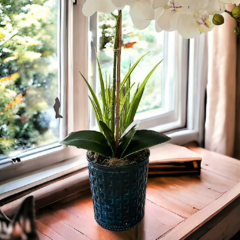 Arranjo de flores artificiais orquideas - comprar online