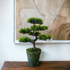 Árvore Artificial Bonsai Pinha