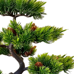 Árvore Artificial Bonsai Pinha - Felicitadecor