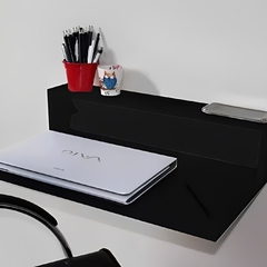 Mesa Suspensa para Notebook Preta em MDF - comprar online