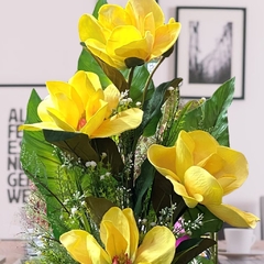 Arranjo de Flores Amarelas Mistas - comprar online