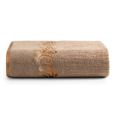 Adicione um toque de elegância ao seu banheiro com a Toalha de Banho Eden em cor camurça. Feita com 100% de algodão, essa toalha é macia, felpuda e altamente absorvente, proporcionando um banho luxuoso.