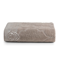 Aproveite o conforto e a suavidade da Toalha de Banho Marrocos em um sofisticado tom de cinza. Com sua textura felpuda e 100% algodão, proporciona uma experiência luxuosa no banho.
