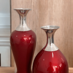 Vasos decorativos Lirios Rubi - comprar online