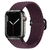 Correia de laço trançada para Apple Watch Band 45mm 41mm 44mm 40mm 38mm 42mm P