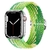 Correia de laço trançada para Apple Watch Band 45mm 41mm 44mm 40mm 38mm 42mm P