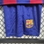 Imagem do Conjunto Infantil Barcelona 1 23/24 Azul e Grená - Camisa e Shorts - Nike