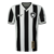 Camisa do Botafogo I 2024/2025, na cor preta e branca, modelo masculino, camisa versão torcedor, listrada, rebook, botafogo campeão da libertadores.