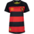 Camisa Sport Recife 1 23/24 Preta e Vermelha - Umbro - Feminina Baby Look