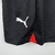 Conjunto Infantil Milan 1 23/24 Vermelho e Preto - Camisa e Shorts - Puma