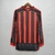 Camisa Milan Manga Longa 06/07 Vermelho e Preto - Adidas - Masculino - comprar online