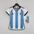 Camisa Argentina 1 2022 Branco e Azul - Adidas - Feminina