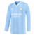 Camisa Manchester City 1 23/24 Manga Longa Azul - Puma - Masculino Torcedor