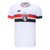 camisa são paulo 2024-camisa sp- camisa do são paulo-24-25-1-i-branco-branca-de gola-tricolor-masculino-torcedor-nova-novo