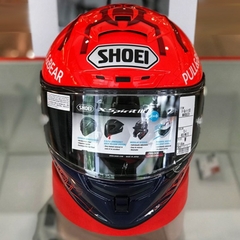 Capacete Shoei X-Spirit 3 Marc Marquez 6 - X-Fourteen - X-Spirit III - Esportivo na internet