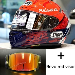 Capacete Shoei X-Spirit 3 Marc Marquez 6 - X-Fourteen - X-Spirit III - Esportivo