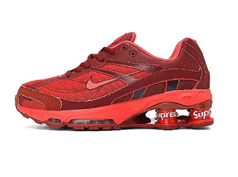 Nike supreme hotsell shoes red