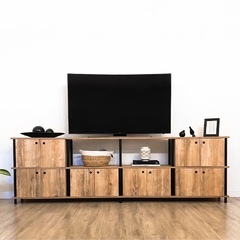 Mueble para TV con 6 módulos