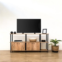 Mueble para TV con 2 módulos y espacio