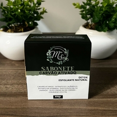 Sabonete de Carvão Ativado Detox Esfoliante Natural - comprar online